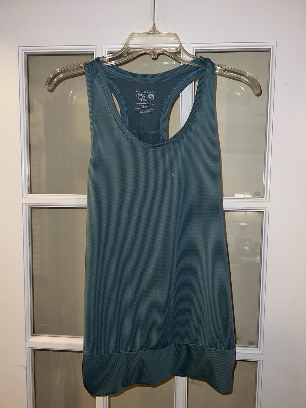 Mountain Hardwear Woman's Medium Teal Sleeveless Tank Top